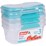 Decor Fresh Seal Clips Container Set Oblong 1L x 3 pack