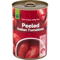 Woolworths Italian Peeled Tomatoes