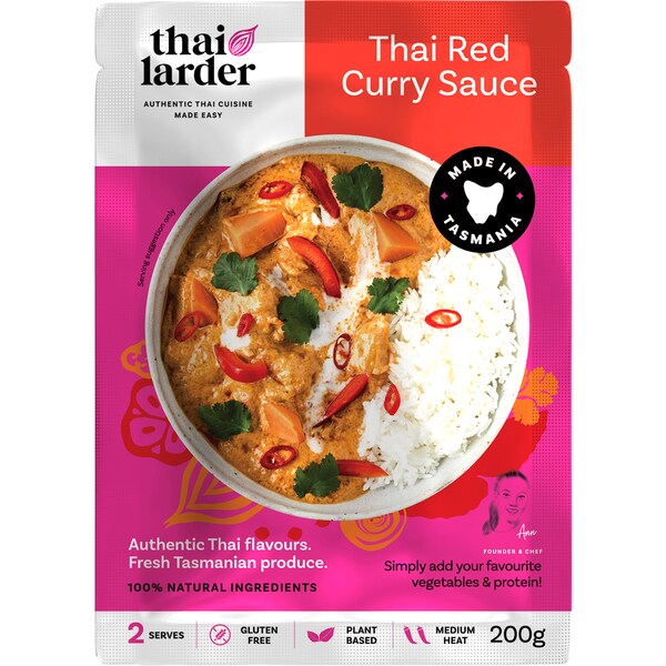 Thai Larder Thai Red Curry Sauce 200g