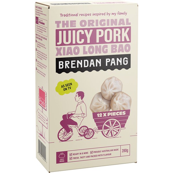 Brendan Pang Juicy Pork Xiao Long Bao 280g