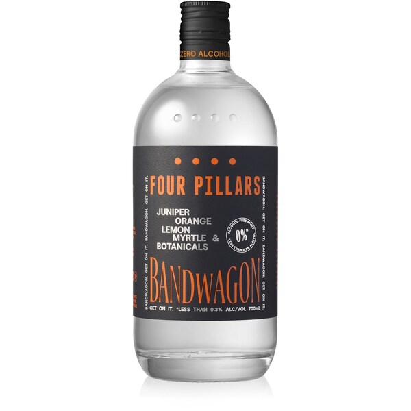 Four Pillars Juniper Orange Lemon Myrtle & Botanicals Bandwagaon 700mL