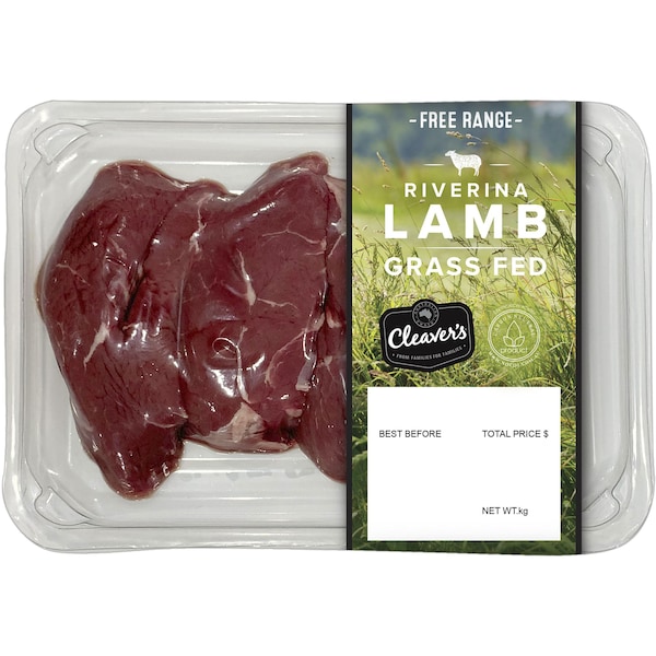 Cleaver's Grass Fed Lamb Rump Steak 200g - 400g