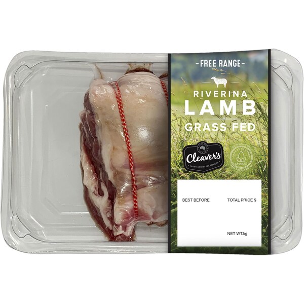 Cleaver's Grass Fed Lamb Shoulder Roast 450g - 650g