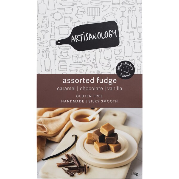 Artisanology Assorted Fudge 125g