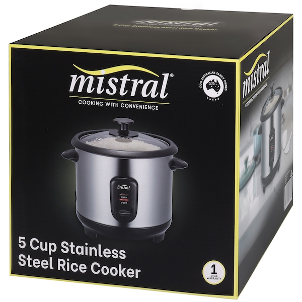 Mistral Stainless Steel Rice Cooker Each