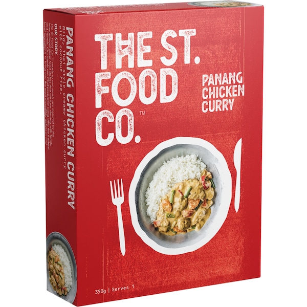 The St. Food Co. Panang Chicken Curry Frozen Meal 350g