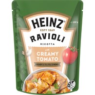 Heinz Ravioli Pasta Pouch With Creamy Tomato