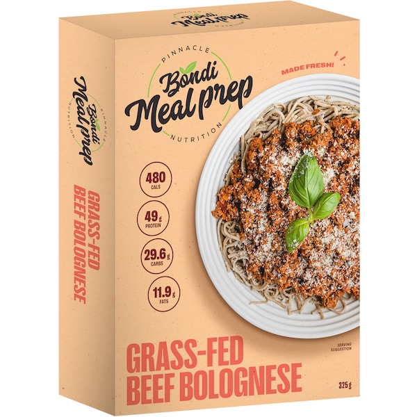 Bondi Meal Prep Grass-Fed Beef Bolognese 325g