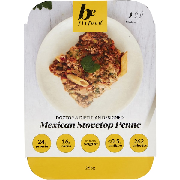 Be Fit Food Mexican Stovetop Penne Gluten Free 266g