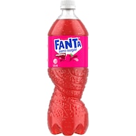 Fanta Raspberry Zero Sugar Soft Drink Bottles