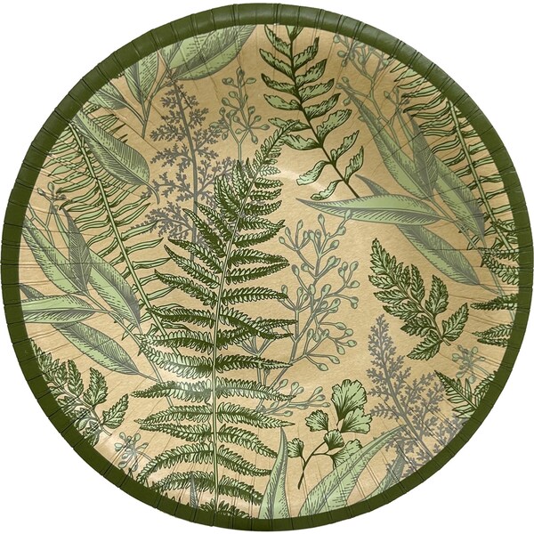 Armada Paper Bowls Leaves 10 Pack