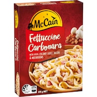 McCain Fettuccine Carbonara Frozen Meal