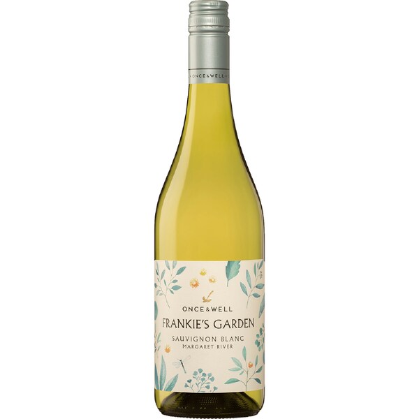 Once & Well Frankies Garden Sauvignon Blanc Bottles 750mL
