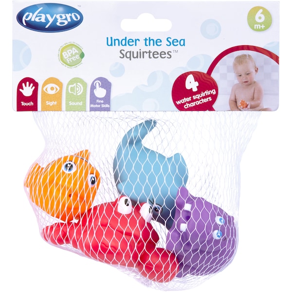 Playgro Under The Sea Squirtees each