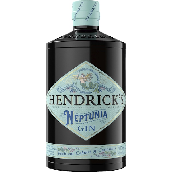 Hendrick's Neptunia Gin Bottle 700mL