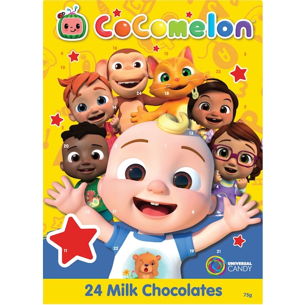 Cocomelon Milk Chocolate Advent Calendar 75g