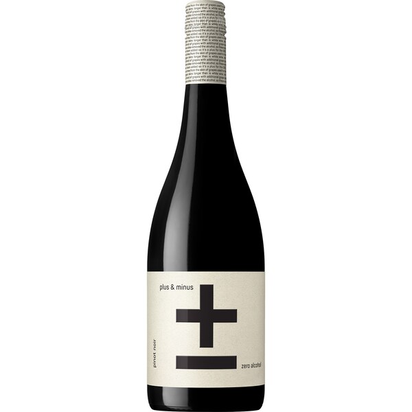 Plus & Minus Zero Alcohol Pinot Noir 750ml