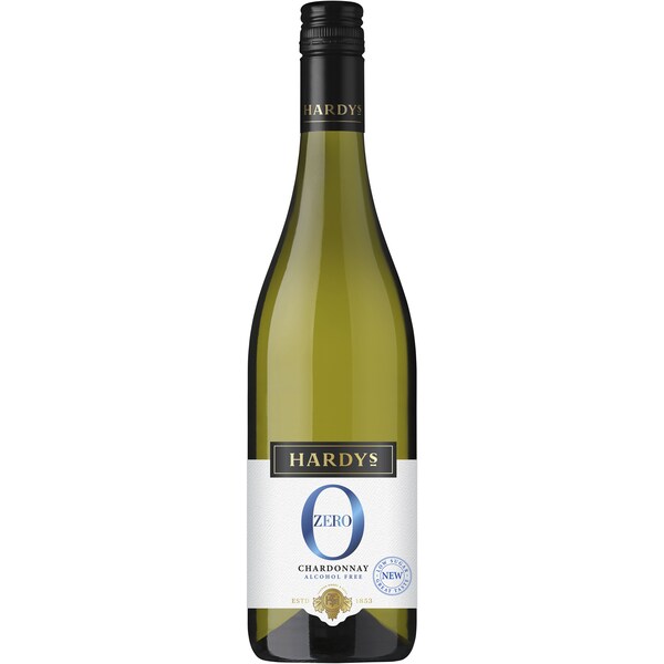 Hardys Zero Chardonnay Alcohol Free 750ml