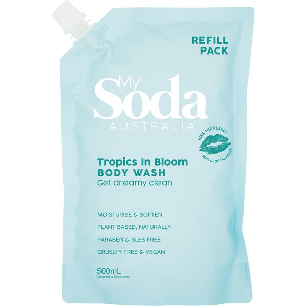 My Soda Tropics in Bloom Body Wash Refill 500mL