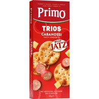 Primo Trios Cabanossi Cheese & Jatz Crackers
