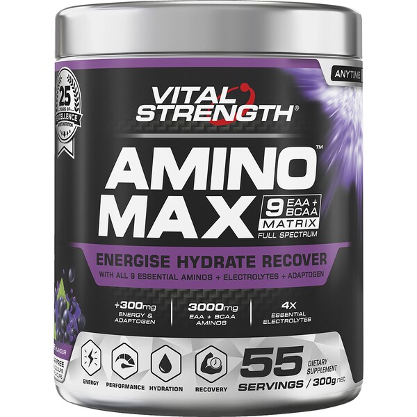Vital Strength Amino Max EAA+ BCAA 300g