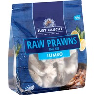 Just Caught Raw Prawns Tail On Jumbo