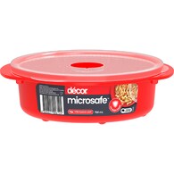 Decor Microsafe Easy Heat Round Container 750mL