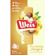 Weis Macadamia Mango & Ice Cream Bars