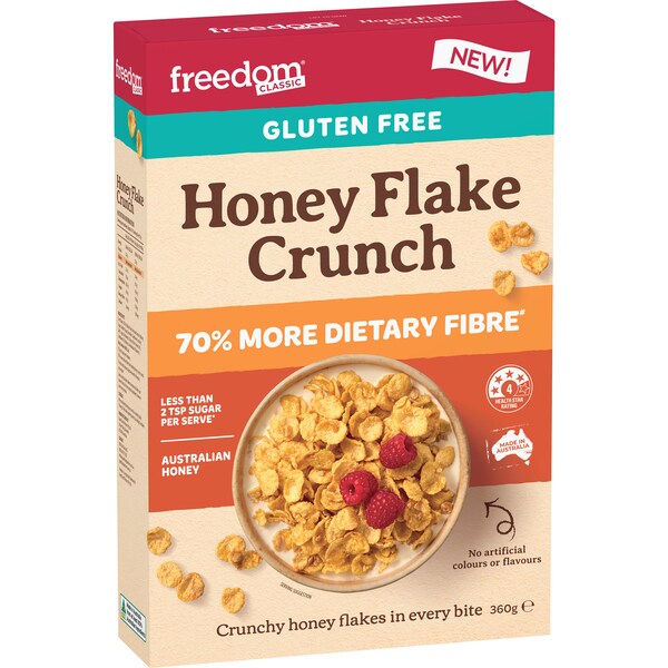 Freedom Honey Flake Crunch 360g