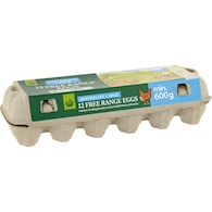 Woolworths 12 Pack Large Free Range Eggs