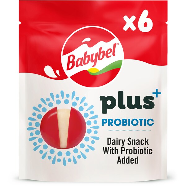 Babybel Plus+ Probiotic 6 Pack