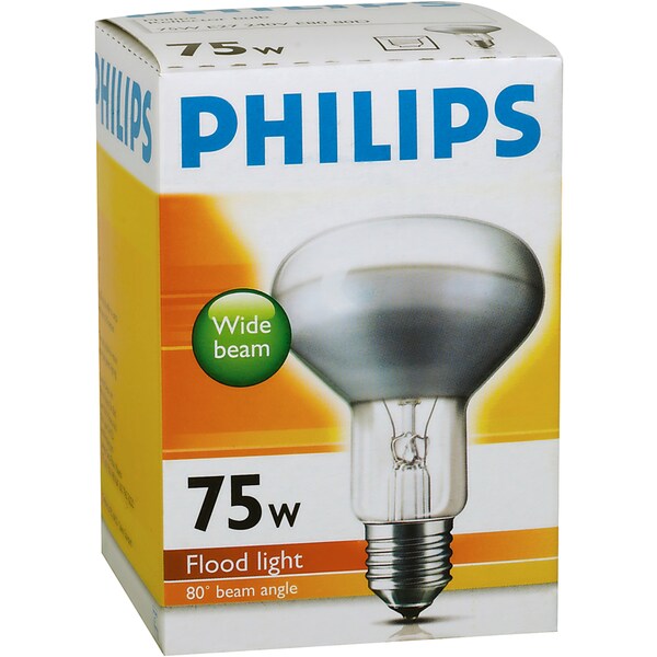 Philips Reflector r80 Globe 75w Es Base Each