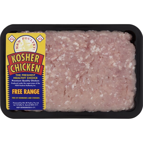 M & M Poultry M & M Poultry Kosher Premium Chicken Breast Mince 650g - 850g