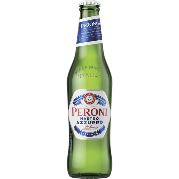 Peroni Nastro Azzurro Lager Bottle 330ml