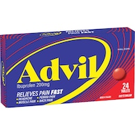 Advil Tablets 200mg Ibuprofen Pain & Fever Relief