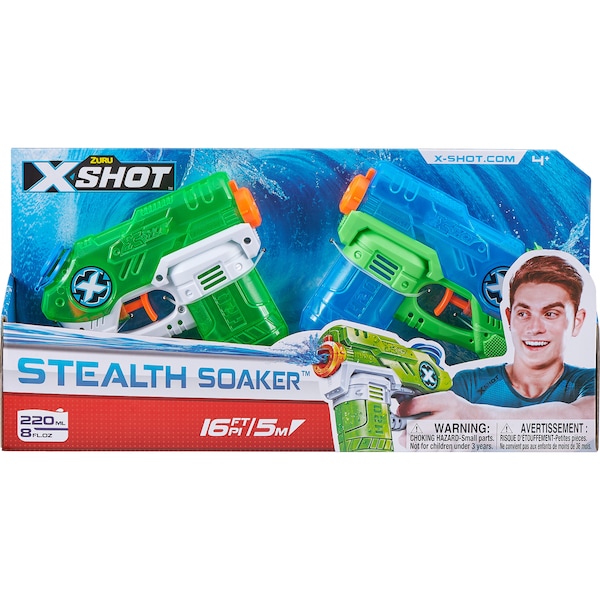 X-Shot Water Gun Stealth Soaker 2 Pack