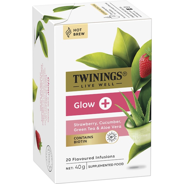 Twinings Live Well Glow Tea Bags 20 pack