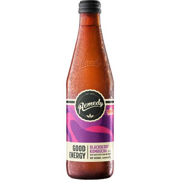 Remedy Good Energy Blackberry 330ml