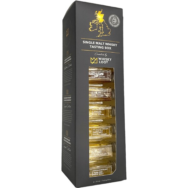 Whisky Loot Single Malt Gift Pack 6 Pack