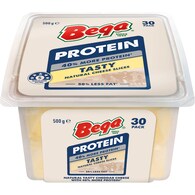 Bega Protein Tasty Cheese Slices So Light 50%