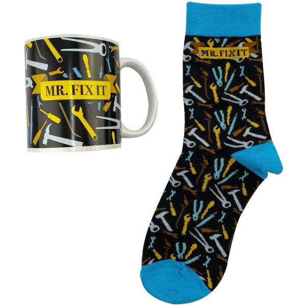 Father's Day Mug & Sock Gift Set Mr Fit It Each