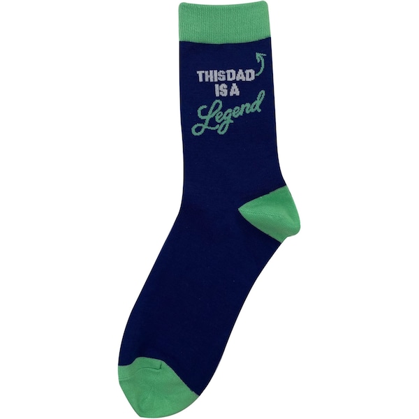 Father Rocks Socks Cookstown Father's Day Socks This Dad Is a Legend Each | Woolworths