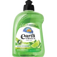 Earth Choice Dishwashing Liquid Green Tea & Lime