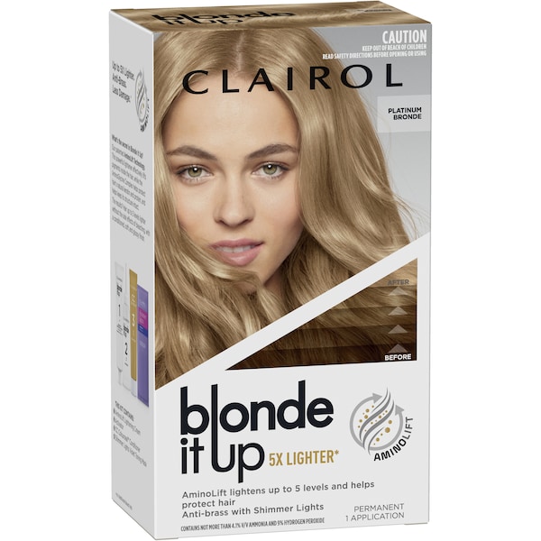 Clairol Blonde It Up Platinum Bronde each