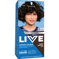 Schwarzkopf LIVE 3-0 Dark Brown Permanent Hair Dye