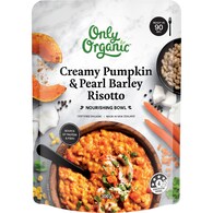 Only Organic Nourishing Bowl Creamy Pumpkin & Pearl Barley Risotto