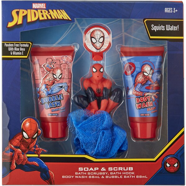 Marvel Soap & Scrub Set Spiderman Gift Set Each