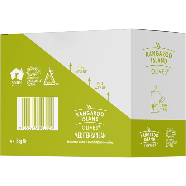 Kangaroo Island Olives Mediterranean 185g