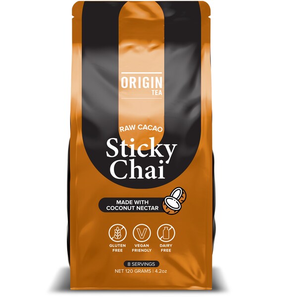 Origin Tea Raw Cacao Sticky Chai 120g