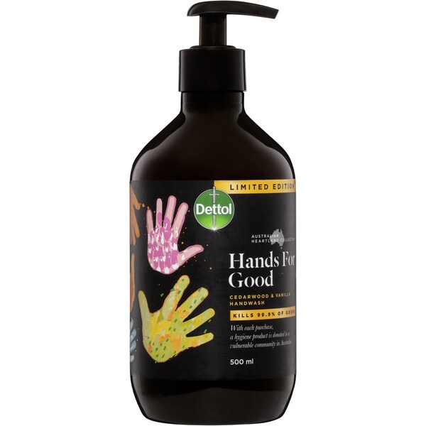 Dettol Australian Heartland Cedarwood & Vanilla Handwash 500mL
